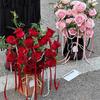 Handmade Flower Bag Waterproof Hexagonal Rose Bouquet Bag Home Decor Flower Packaging Bags