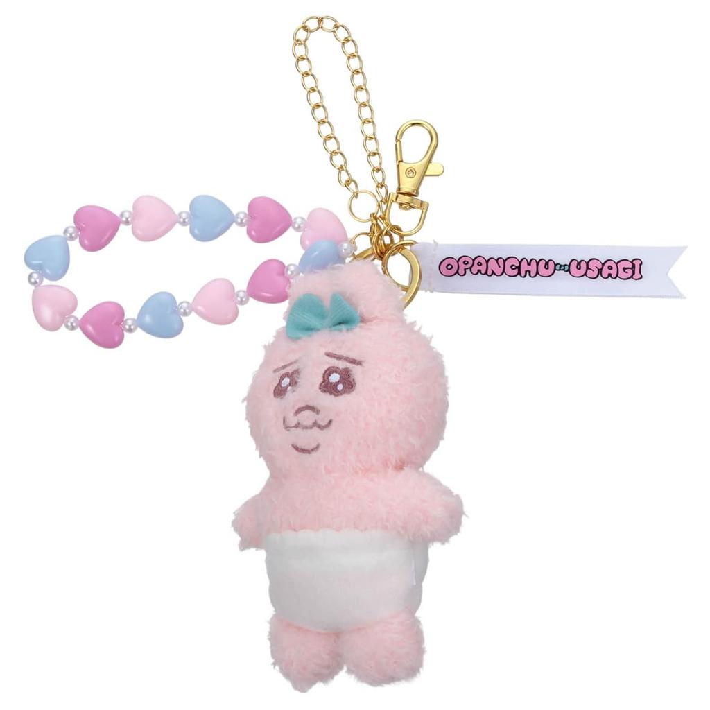 Takara Tomy Arts Opanchusagi Fluffy Plush Toy Strap Opanchusagi Plush Toy Approximately 13cm Tall (TAKARATOMY A.R.T.S)