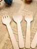 ZISIZ Disposable Long-Handle Paper Spoon