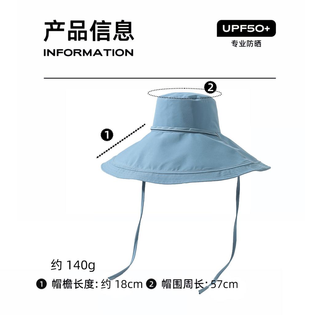 Übergroßer Schirm Sonnenschutz Fischerhut Kinder tragen doppelseitig Sommer UV-Schutz Sonnenhut Outdoor Strand Sonnenhut