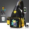 Borsa a tracolla da uomo a cartoni animati Li Shen