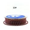 Colorful Carrying Strap Braided Rope Hand-Made Cotton Threads Handcraft Braiding Rope Braided Rope Bracelet Braiding Thread Crafts Tassel DIY Material
