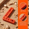 Woodworking Right Angle Ruler 90 Degree Locator 3in Set for Picture Frame Assembly Carpenter Furniture Making