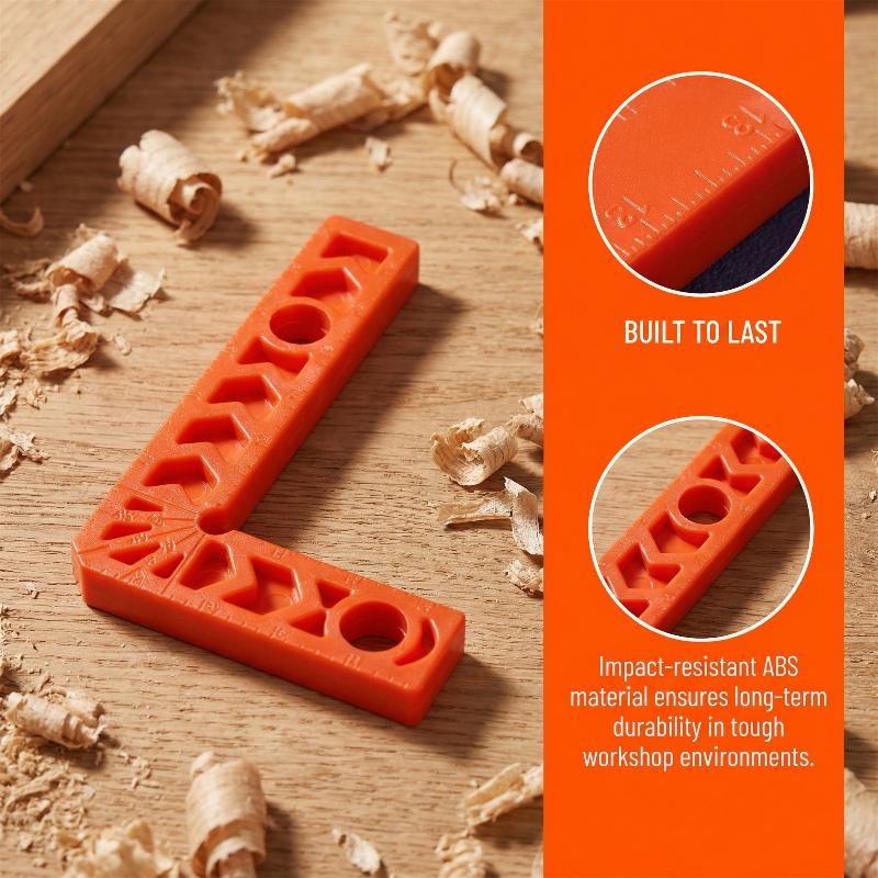 Woodworking Right Angle Ruler 90 Degree Locator 3in Set for Picture Frame Assembly Carpenter Furniture Making