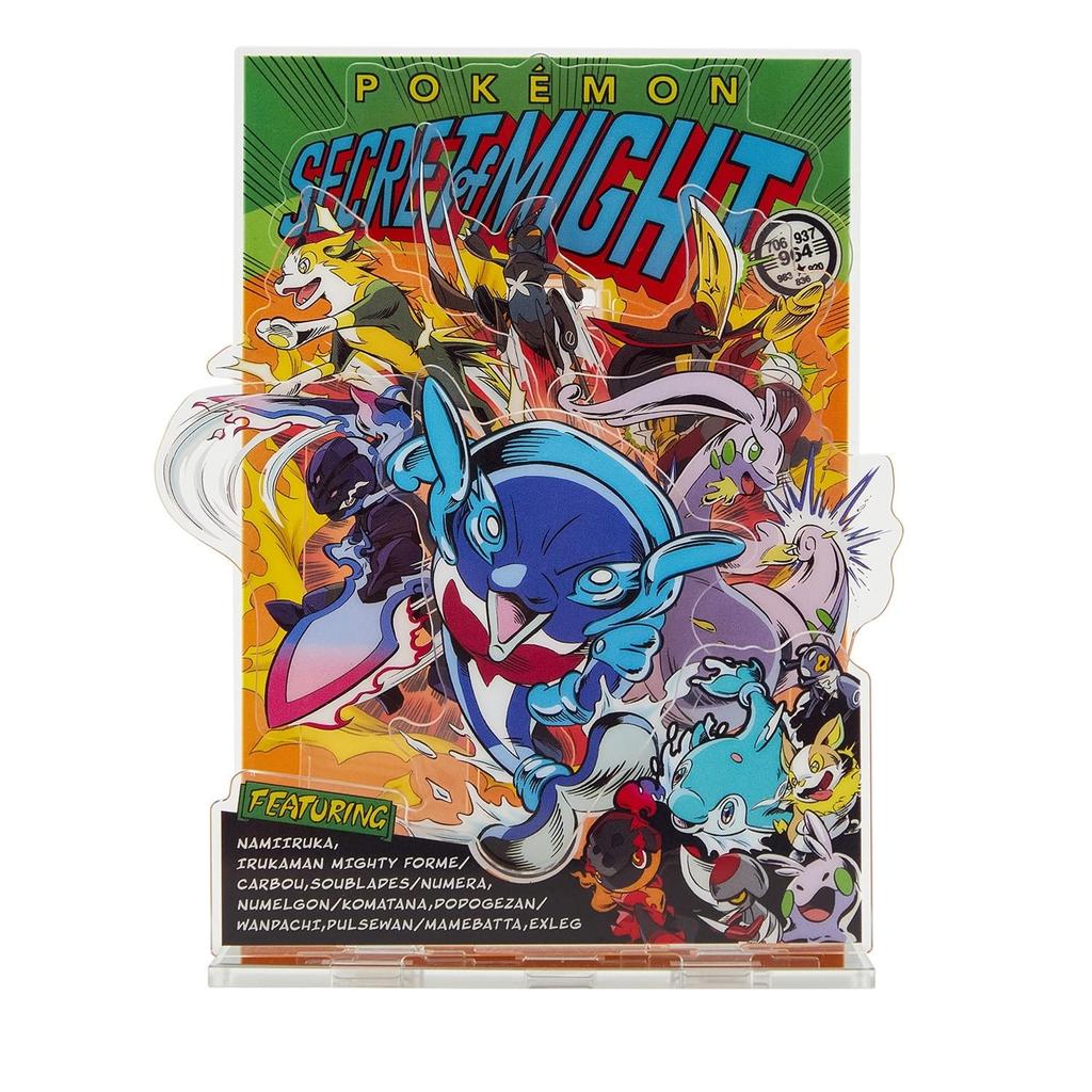 Diorama Acrylic Stand SECRET of MIGHT Pokemon Center Original
