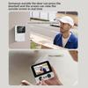 4.3 "Upgraded two-way wake-up infrared night vision video doorbell can be installed with indoor and outdoor electronic doorbells