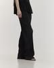 CURRENT Pleats Long Pants(Black)