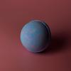 Bath Bomb Baby Powder Scent 180g Shea Butter