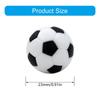 Pack of 6 Replacement Table Footballs 23mm Resin Foosball Balls for Foosball Game Accessories Quality and Light Weight