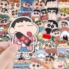 300 Cartoon Shin-chan Stickers: Cute, Waterproof Japanese Anime Collection Featuring Shinnosuke Nohara - Hot Seller.