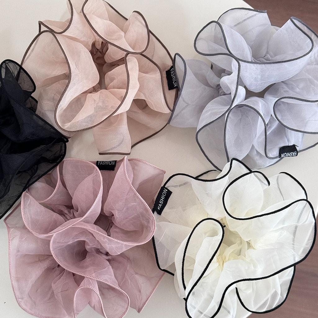 Hair Accessories Korean Tie Bands for Women Girl Elastic Scrunchies Rubber Vintage Popular  Fairy New In Kpop Sweets Fashion