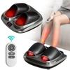 Foot Massager Machine with Heat Shiatsu Deep Kneading Rolling and Airbags Squeezing Massage for Circulation Gifts for Men Women