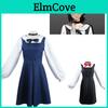 Exquisites East Mountain Little Red Cosplay-Kostüm in Blau und Schwarz