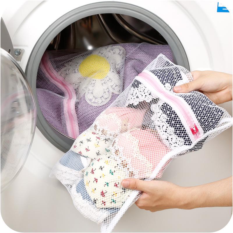 Fine Mesh Laundry Bags for Delicates: Washable Net Bags for Clothes, Underwear, and Bras