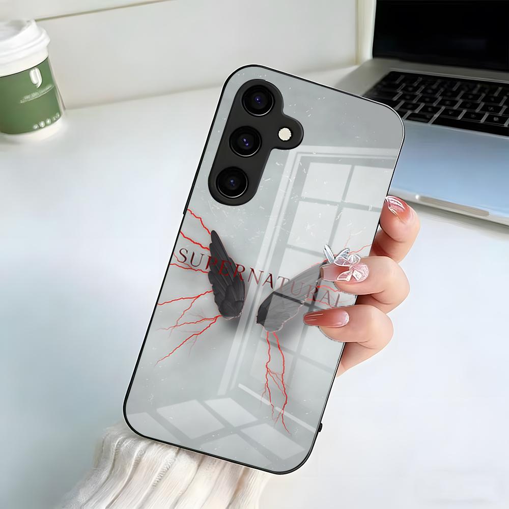 TV Supernatural Phone Case For Samsung A25 A13 A33 5G A54 A36 A35 A56 A52 A14 Shockproof Glass Cover Samsung A05