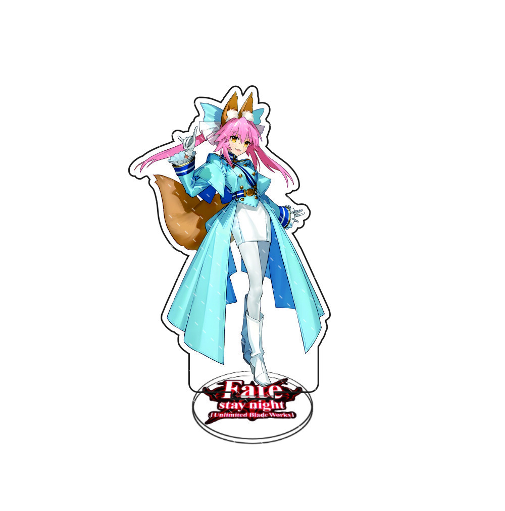 Anime Fate 15cm Acrylic Stand Model Cosplay Characters Desktop model stand Ornament Goods Collection Gifts