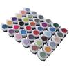 36Pcs Ink Pads Set Drop Shape DIY Portable Colorful Art Painting Stamp Accessories