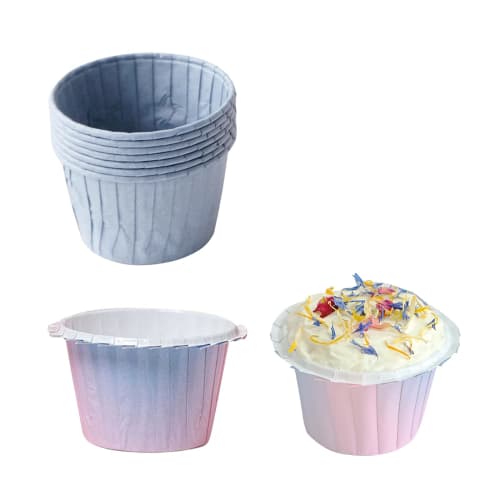 100 st Fettavvisande Pappersformar för Muffin och Cupcake, Muffinformar, Bakformar, Muffinformar, Kakformar, Baktillbehör, Kökskakformar, Pappersformar, Cupcake