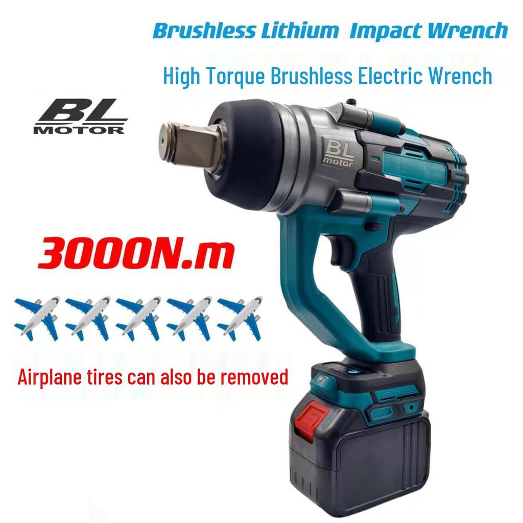 High Torque Electric Wrench 3000N.m for Large Truck Tires