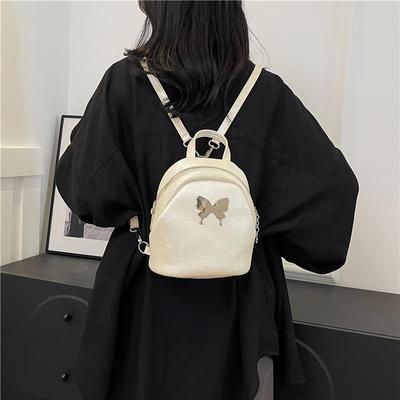 Nová módní dámská taška přes rameno, crossbody taška, stříbrný motýl, elegantní, dojíždějící