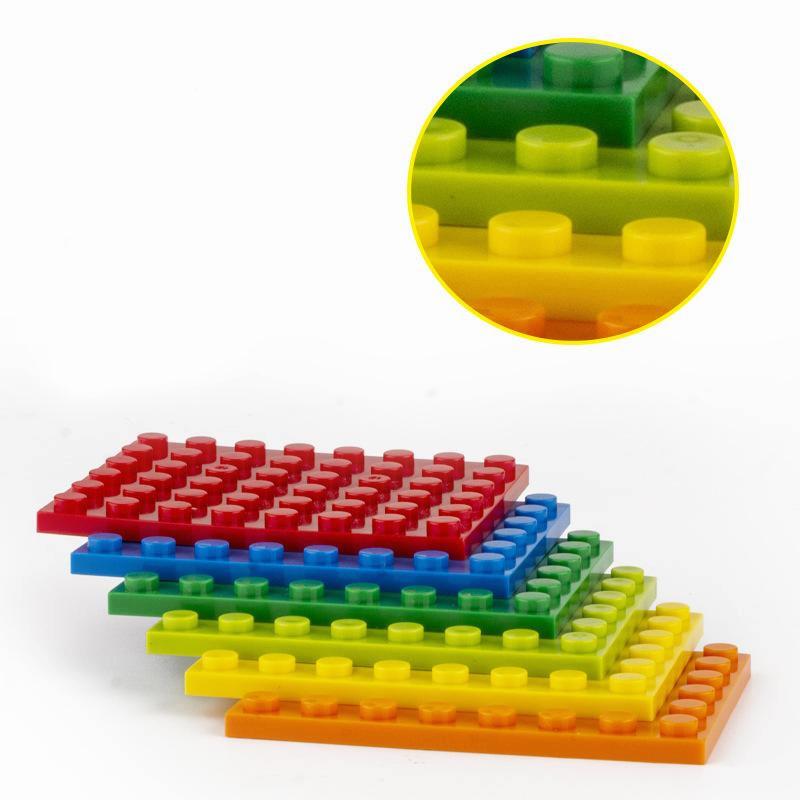 5 Stück Kleine Partikel 3036 6x8 Platte Baustein Grundplatte DIY Teile Buildmoc Kompatibel Montage Partikel Kreatives Geschenk Spielzeug