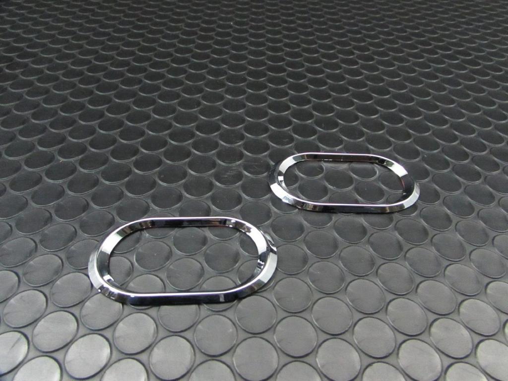 BRIGHTZ Chrome Side Marker Rings Type A for Mira Gino L700S/L710S [SID-RIN-048] (Part Number 16154)