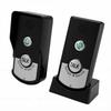 Wireless Doorbell Rechargeable Battery Operated 3280.8ft Range 2 Way Voice Intercom Doorbell for Home Hospital Black