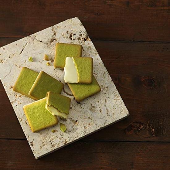 Kyoto Veneto Graccha Matcha Langue de Chat Cookies, 9 pieces, Popular, Mail Order, Individually Wrapped, Kyoto Souvenir, Gift, Present, Respect for