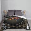 Captain Morgan Blankets Soft Warm Flannel Throw Blanket Plush For Bed Living Room Picnic Travel Home Sofa