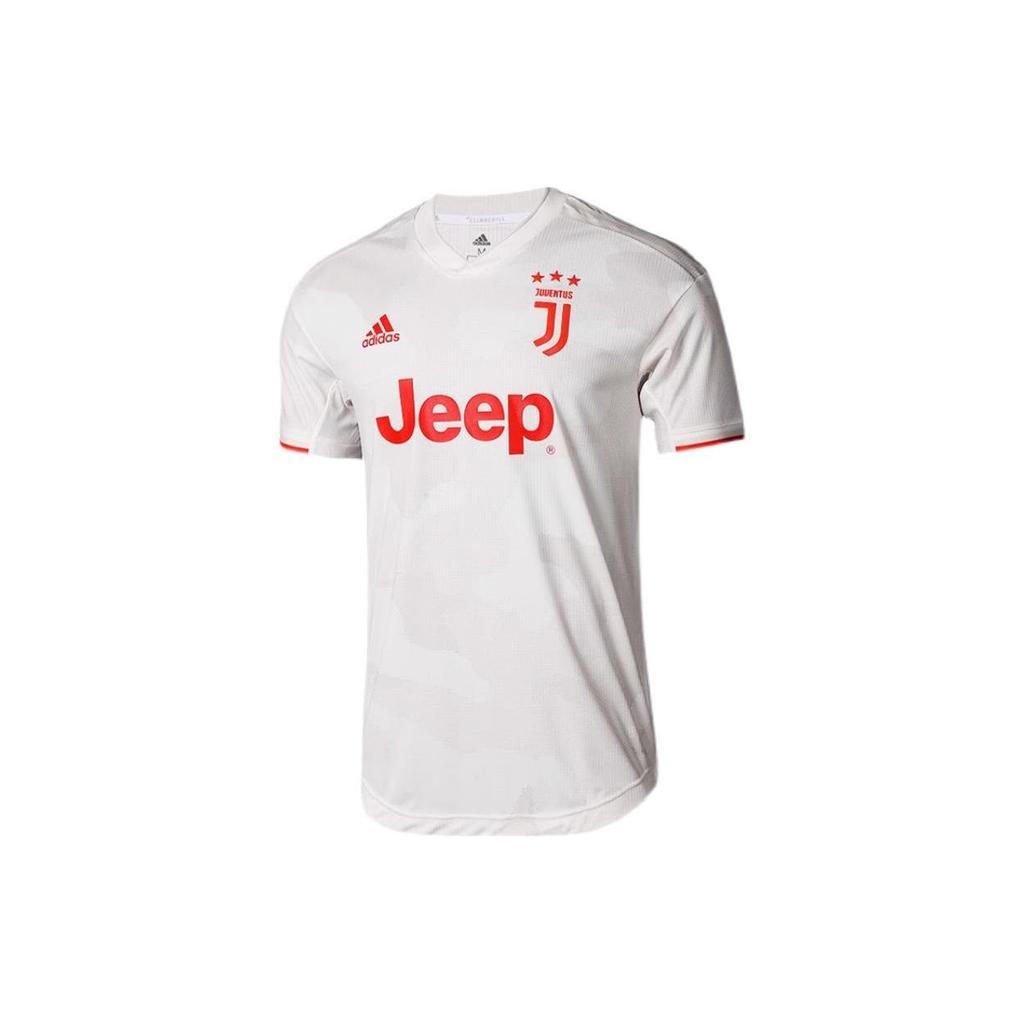 Adidas Logo Letter Print Straight Cut Quick-Dry Retro Football Jersey Men Tops White DW5462