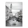 Black White Fashion Landscape Poster Venice City Travel Photography Canvas Painting Prints Wall Pictures Living Room Home Decor