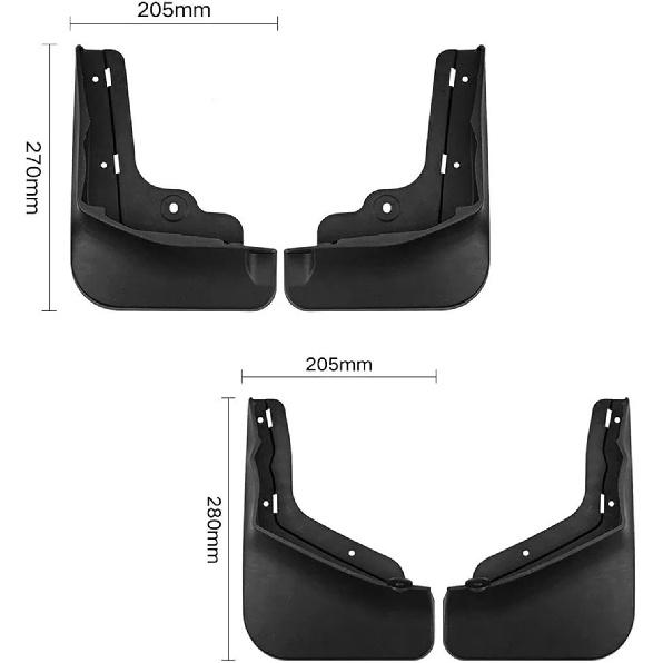 Car Fenders Mudguards Mud Flap Flaps Splash Guards Fender Protector Cover 4pcs for BYD for Sealion 07 2024 Car Accessories