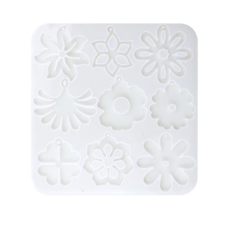 

Flower Leaf Pendant Resin Molds Jewelry Making Mould for Earrings Jewelry Making