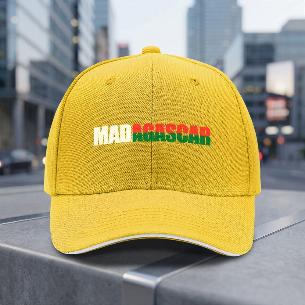 Madagascar Flag Baseball Cap with Malagasy Text  Adjustable Lightweight Breathable Hat for Daily Wear Holidays  Gifts