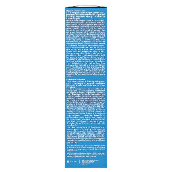 BIODERMA Bioderma Eye Cream Atoderm Intensive 100ml