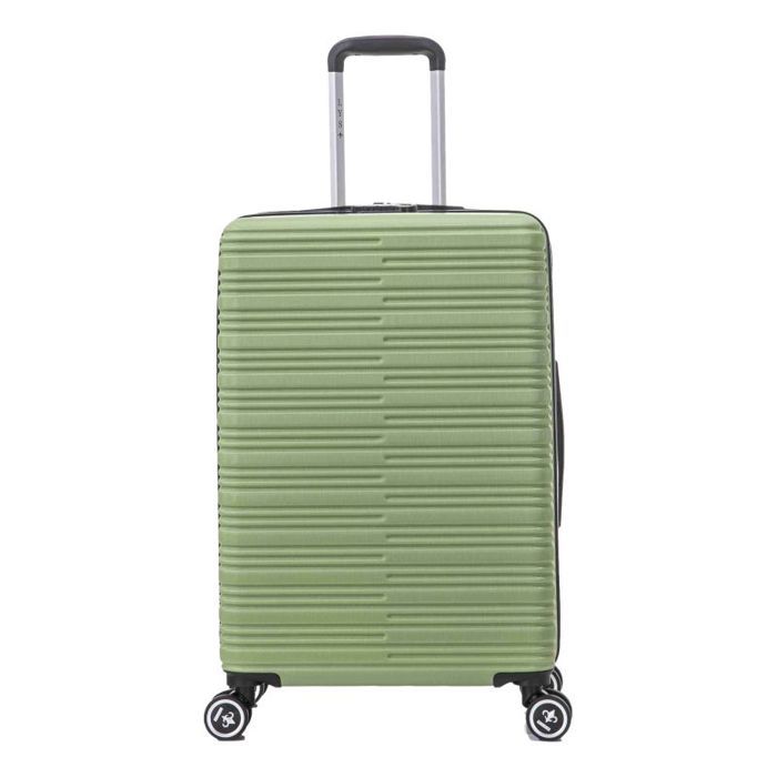 Set of 3 Suitcases - 100% ABS - LYS Paris 360/3 - Khaki