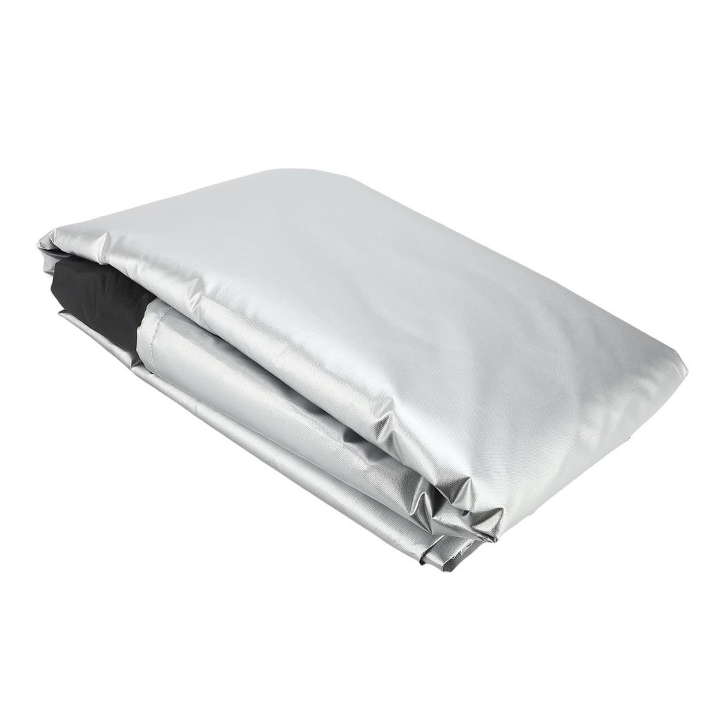 Patio Furniture Cover 210D Oxford Cloth Rainproof Sun Proof Outdoor Table and Chair Set Cover with Windproof Drawstring