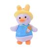 Adorable Japanese-style Plush Duck Keychain For Kids Soft Pp Cotton Toy