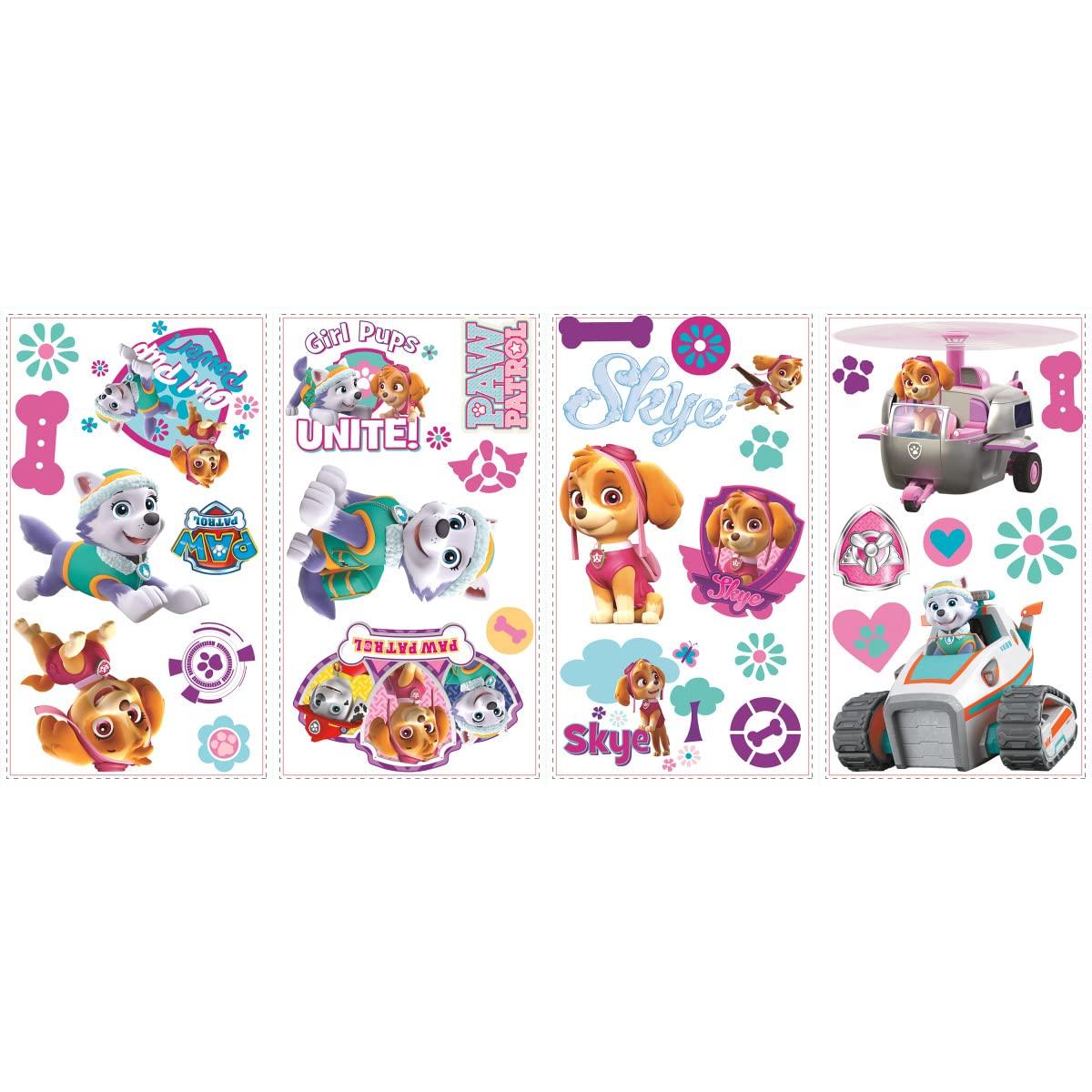 

RoomMates Paw Patrol Girl Pups Peel and Stick Wall Decal