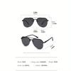 Double Beam Frame Fashion for Women Men Anti Glare Sun Shades for Driving Beach Travel