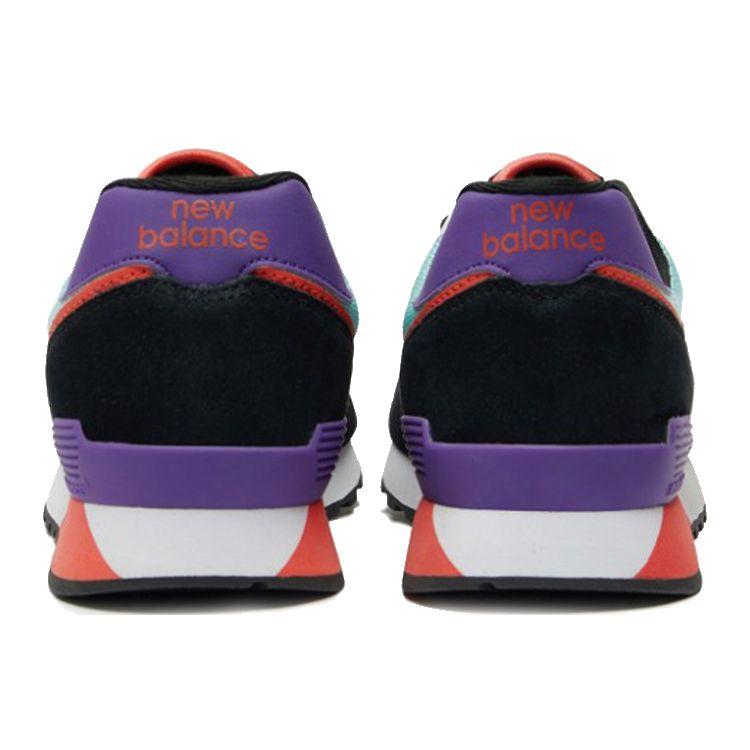 New Balance Nb 446 Retro Low-Top Marathon Running Shoes Unisex Sneaker Black Red Purple U446GA1