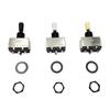 Guitar Toggle Switches with 3 Tone Setting Stable Performances Simple Setup Metal and ABS Texture Suitable for Musicians