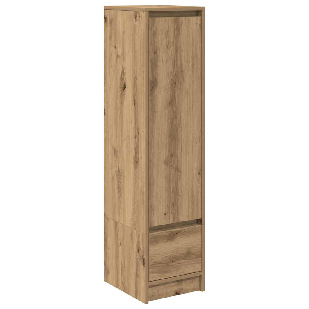 Standschrank, Aktenschrank fürs Arbeitszimmer, Flur-Aufbewahrungsschrank, Beistellschrank fürs Wohnzimmer, 29,5 x 34 x 119,5 cm
