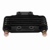 Engine Oil Cooler Oil Cooling Radiator System Kit for CB CG 100CC?250CC 85ml Black