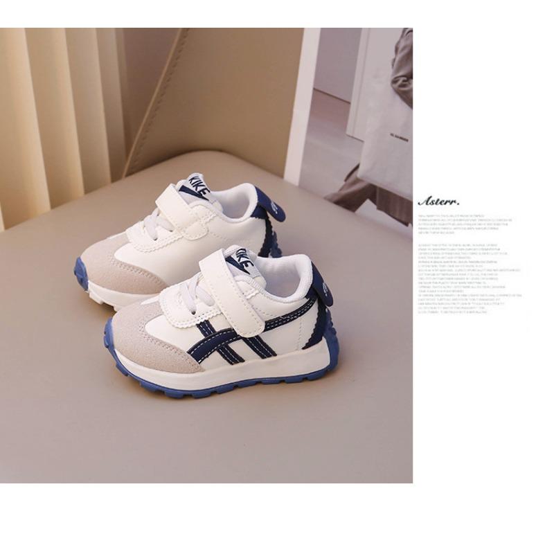 Girls Shoes Children's Sports Shoes Autumn Children's Soft-soled White Shoes Boys' New Waterproof Single Shoes