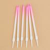 New Gradient Champagne Straight Candle Birthday Romantic Party Gradient Pink Blue Boxed Pencil Candle