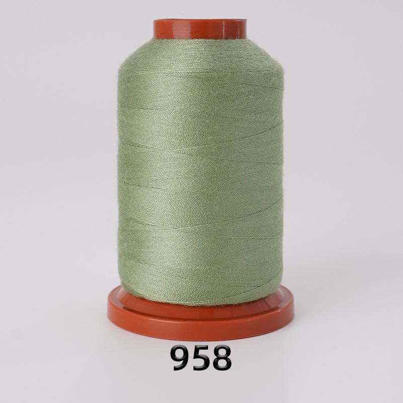 100-Color High-Speed Polyester Sewing Thread, 1100 Yards, Two-Ply, Fine and Durable for Hand and Machine Use.