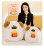 Potato Themed Mcdonalds Chip Dog Plush Toy Doll Pillow Is Soft And Comfortable