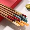 1Pair Chinese Chopsticks Wooden Sushi Sticks Japanese Chopstick Set Reusable Korean Food Chop Sticks Kitchen Wood Tableware