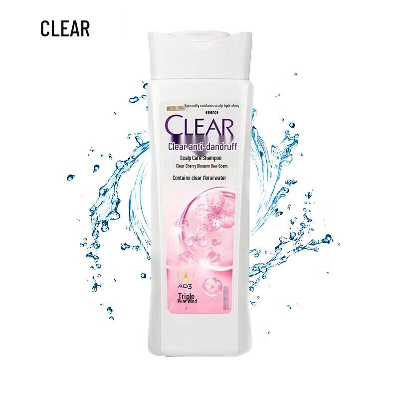 

Clear Anti-Dandruff Scalp Care Shampoo, Cherry Blossom, 200g